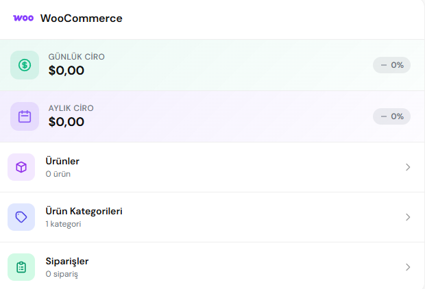 WooCommerce Entegrasyon